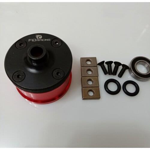FID high quality thick diff case differential box for Losi DBXL DBXL-e MTXL 1/5 rc car