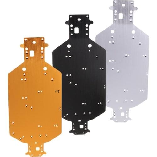 RC Replacements Parts Metal Chassis for 1/10 HSP 94111 94170 94107 94118