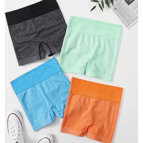 Women Yoga Shorts Sports Lifting Sportswear Fitness Seamless Tights Athletic Active Exercise Gym Compression High Waist Shorts