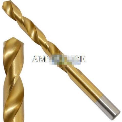 11.5mm Titanium Coated Profestional Straight Shank Twist HSS Drill Bits New