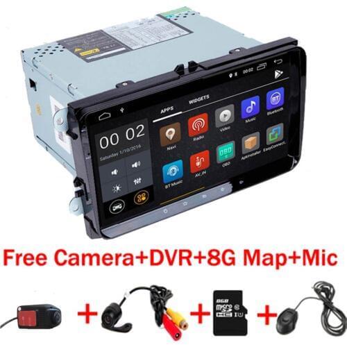 Hot Sell 9 inch IPS Android 9.0 Car DVD Player for VW Passat B5 Golf MK 5 6 Tiguan Jetta Wifi 3G Radio GPS Free camera DVR MAP