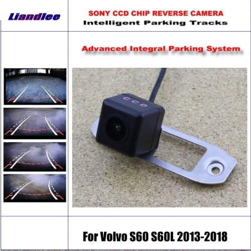 Car Intelligentized Reverse Camera For Volvo S60/S60L 2013-2018 Rear View Back Dynamic Guidance Tracks CAM