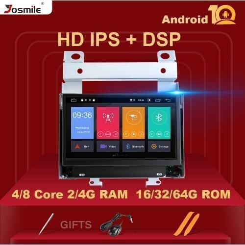 IPS DSP 2 din Android 10 Car Multimedia Player For Land Rover Freelander 2 2007 2008 2009 2010 2011 2012 Radio GPS Stereo 4GB