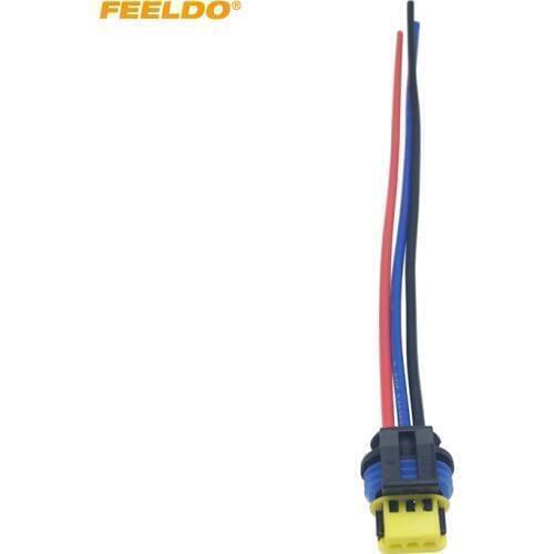 FEELDO 1PC Car HID Xenon Bulb Ballast Plug Cable D1 D3 HID Cord Connector Wire Harness Power Cable #AM5968