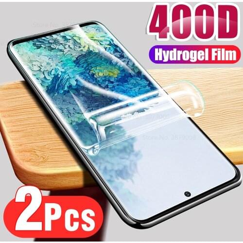 2PCS Film For Samsung Galaxy S20 ultra Phone Hydrogel Film Screen Protector For Samsung S20plus S 20ultra 20 plus film not glass