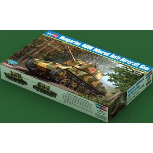Hobbyboss 1/35 83829 Hungarian 40M Nimrod Anti-Aircraft Gun Model Kit