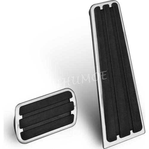 Sport Steel Brake Gas Pedal Pad Cover Set For Porsche Panamera 718 Boxster Cayman Accessories