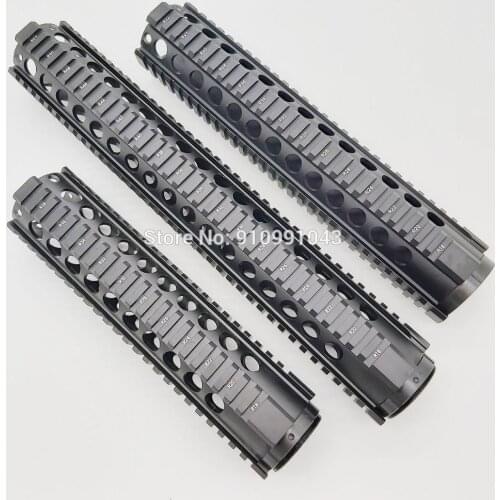 M4 M16 Free Float Quad Rail ar 15 tactical Handguard Picatinny Quad Rail Mount for m4 m16 10 12 15 inch