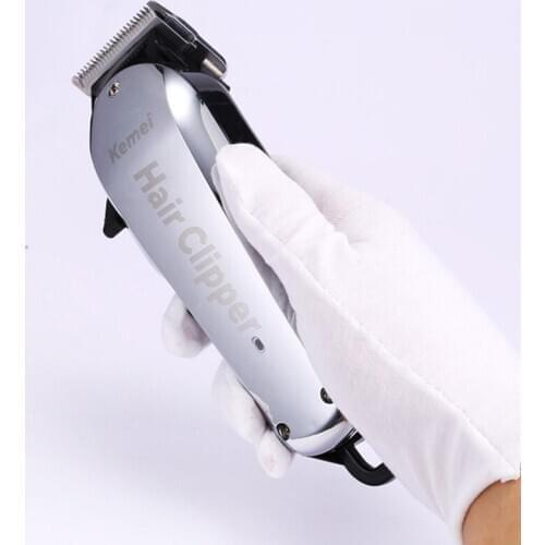 Kemei 706Z Sliver Barber Hair Clipper Professional Cordless Electric Hair Trimmer for Men Beard Oil Head Cutting Machine
