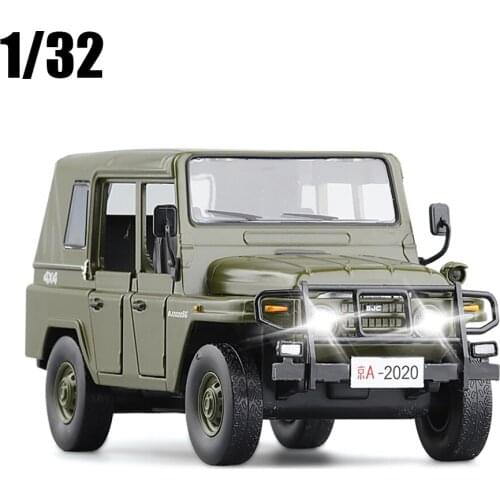 1/28 Scale Beijing 2020 SUV Car Toys Diecast Metal Pull Back Sound Light Car Model Toy For Children Gift Toys Free Shipping