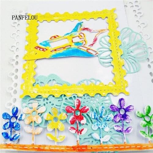 PANFELOU The spaceship metal craft paper die cutting dies Scrapbooking/DIY Easter Halloween Embossing mould cards