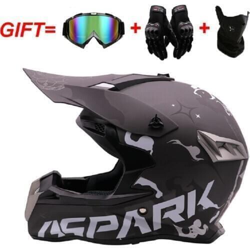 Motorcycle Helmet Children Adult Motocross Off Road ATV Dirt Bike Racing Outdoor Motorbike Safe Helmets Men Capacete Casque Moto