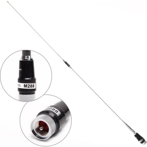 NAGOYA M288 Dual Band VHF/UHF 144/430MHz 3.5/6.0dBi High Gain Amateur Car Radio Mobile/Station Antenna Upgrade M285 Antenna