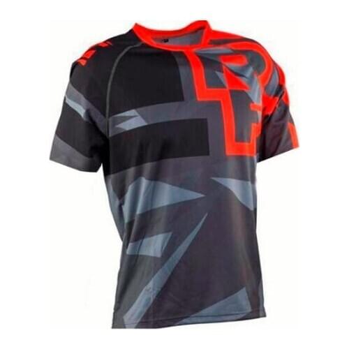 New Mountain Bike Motocross Jersey MTB jersey motocross BMX DH short sleeve cycling shirt moto Clothing