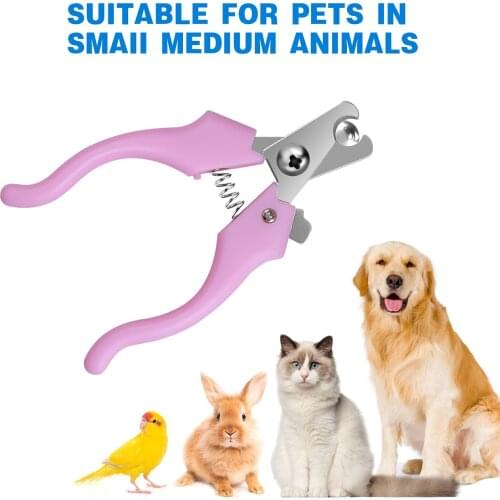 Pet Dog Cat Nail Cutting Tool Dog Toe Claw Clippers Scissors Cat Nail Trimmer Cutter Grooming Tool Pet Nails Clippers