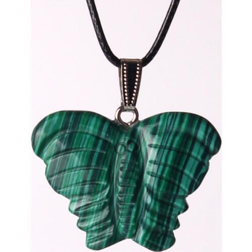 Wholesale 24pcs Carved Natural Sodalite Stone Charm Findings Women Valentines Day Gifts Vintage Butterfly Pendant Free Shipping