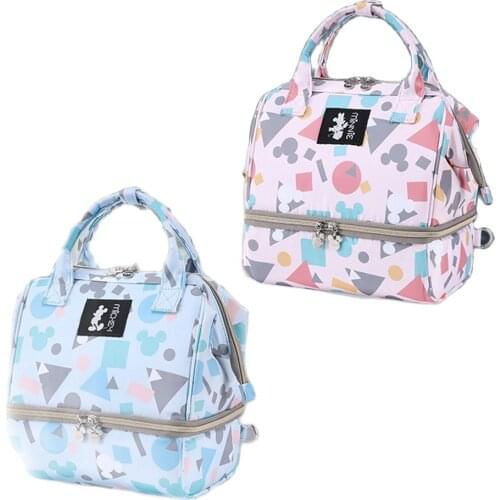 DISNEY 2021 new milk bag, mommy bag, refrigerated portable work insulation bag, ice pack breast milk preservation