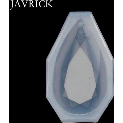 Faceted Teardrop Pendant Silicone Resin Mold DIY Craft Tools DIY Necklace Accessories Jewelry Making Tools