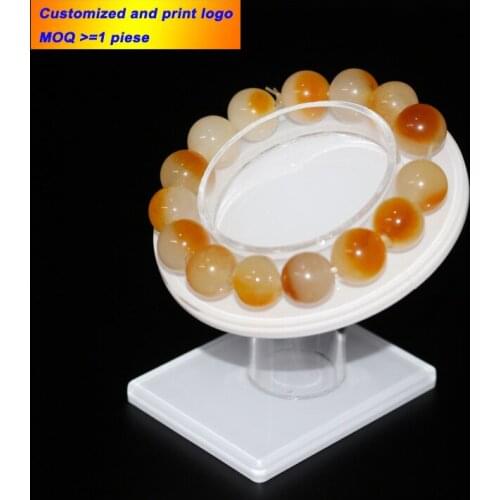 Customized Acrylic Bracelet Display Stand Anklet Showing Rack Jewelry Holder Bracelet Organizer Bangle Show Case