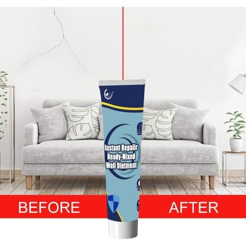 20/100/250g Wall Mending Cream Wall Surface Peeling Graffiti Crack Repair Plaster Quick & Easy Solution with Scraper TS2