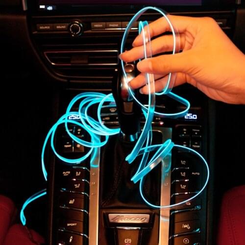 3m car interior accessories atmosphere lamp LED cold light line for Kia Rio K2 K3 K5 K4 Cerato,Soul,Forte,Sportage R,SORENTO