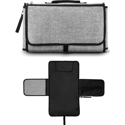 Baby Changing Pad Travel Portable Washable Baby Changing Mat Waterproof Baby Changer Diaper Pad Floor Mats Mattress Bedding Set