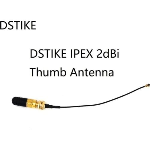 DSTIKE IPEX 2dBi Thumb Antenna for ESP-07 ESP32-Wrover