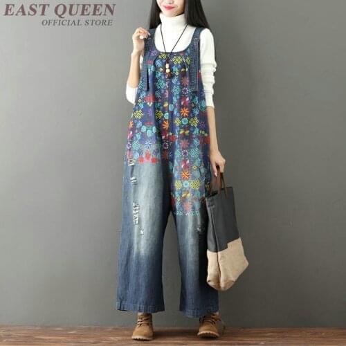 Denim overalls for women 2018 woman dungarees female jumpsuits for women 2018 jeans fashion female winter jumpsuit DD1211