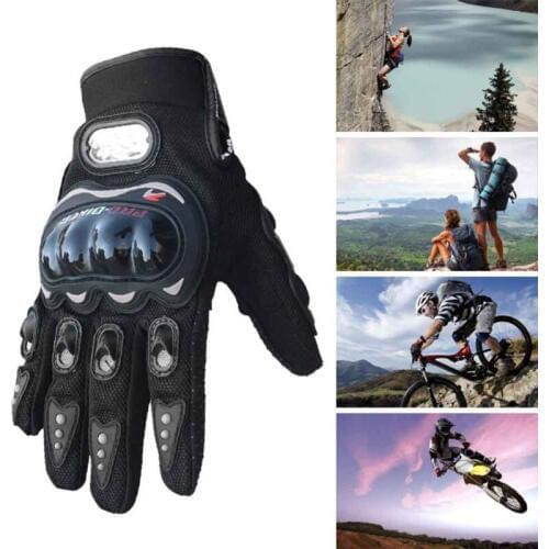 Handsome Motorcycle Gloves Full Finger Knight Riding Moto Motorcross Sports Glove Cycling Washable Glove Guantes