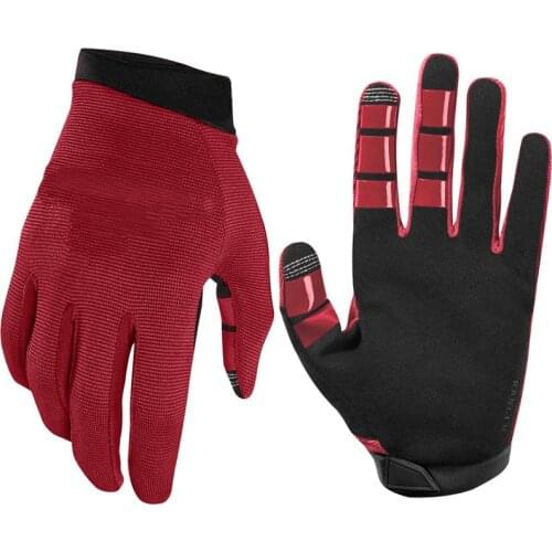 Red/Black MX MTB DH Dirtbike Glove Scooter Motocross Locomotive Downhill Off-road Racing Gloves