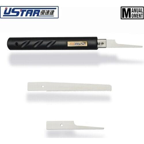 Mini Hand Saw with 3 Blades Special Cutting Tools for Making Gundam Military Models Hobby Accessory