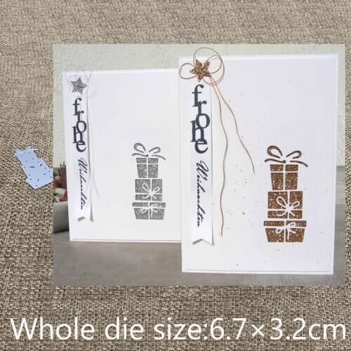 New Design Craft Metal Cutting Die die cuts gift box decoration scrapbook Album Paper Card Craft Embossing die cuts
