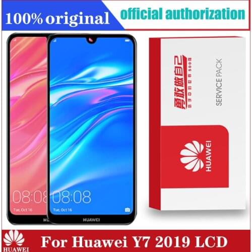 Original 6.26'' Replacement For Huawei Y7 2019 LCD DUB-LX3 DUB-L23 DUB-LX1 Display Touch Screen Digitizer Assembly Mobile Screen
