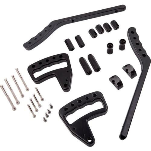 Front & Rear Side Door Grab Handles Bars for Jeep Wrangler JK JKU 2007-2017