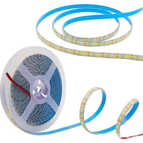 5m LED Strip DC 12V SMD 5050 5054 2835 60 120 240LEDs/m Warm Cool Natural White Flexible Ribbon Tape LED Light For Home Decor