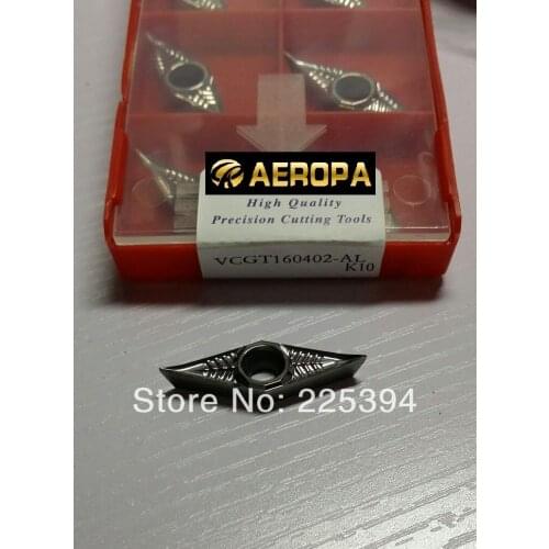 VCGT160402-AL K10,AEROPA Metal ceramic insert ,Factory outlets, the lather,,cnc,machine