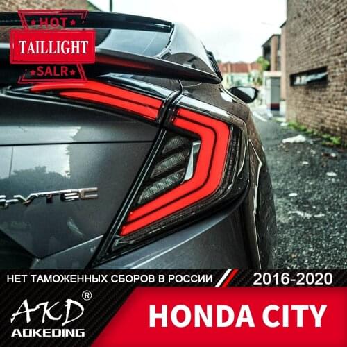 Tail Lamp For Car Honda Civic G 10 X 2017-2020 LED Tail Lights Fog Lights Daytime Running Lights DRL Tuning Cars Car Accessories