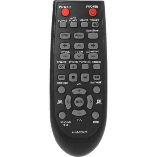 Remote Controller Replacement For Samsung AH59-02547B HW-F450 HWF450 Soundbar