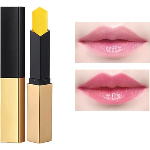 Custom Logo Carotene Women Change Color Lipstick Lip Tint Long Lasting Waterproof Moisturizing Nourish Lipgloss Beeswax Lip Balm