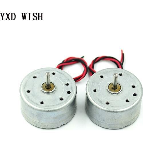 DC Motor Micro 300 Solar DC 3V 4.5V 5V Motor For DIY Toys 2 Pins Plug Spacing 2.0mm PH2.0mm Brush Motors For CD Player