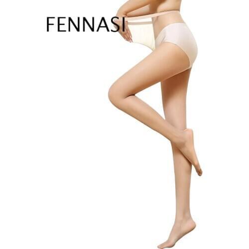 FENNASI Thin Transparent Tights Women Ultra-thin Slim Soild Color Breathable Pantyhose Invisible Fashion Sexy Lady Tights