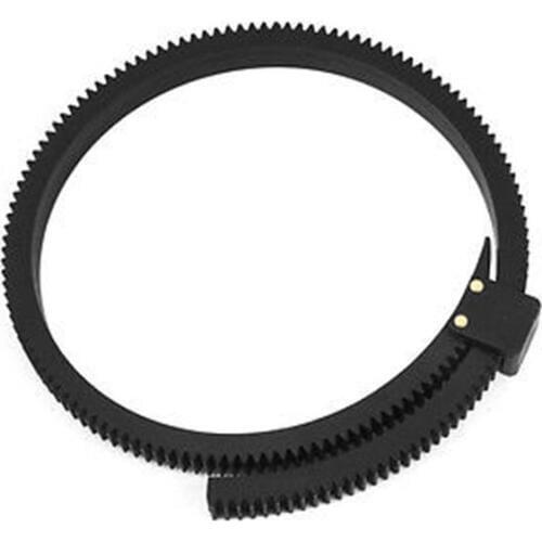 Flexible Follow Focus Gear Driven Ring Belt DSLR Lenses for 15mm rod support all DSLR cameras video cameras