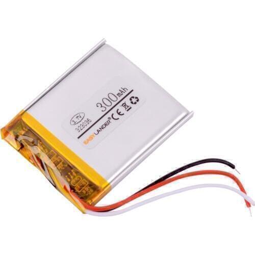 3 line 323036 3.7V 300mAh lithium polymer batteries genuine sansa replacement for a sansa clip+ mp3 player