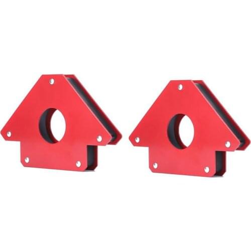 2PCS Magnetic Welding Corner Holder Positioner Soldering Locator For Welding Angles Magnetic Welding Magnet Holder 25LBS Promoti