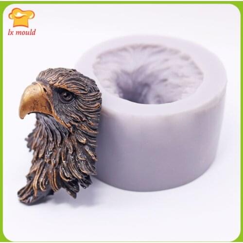 2020 new 3D Eagle, Silicone Mold Mould Chocolate Polymer Clay Soap Candle Wax Resin