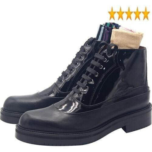 New Lace Up Casual 2021 Genuine Leather Oxfords Men Elegant Height Increasing Pointed Toe Party Dresses Shoes Male Autumn