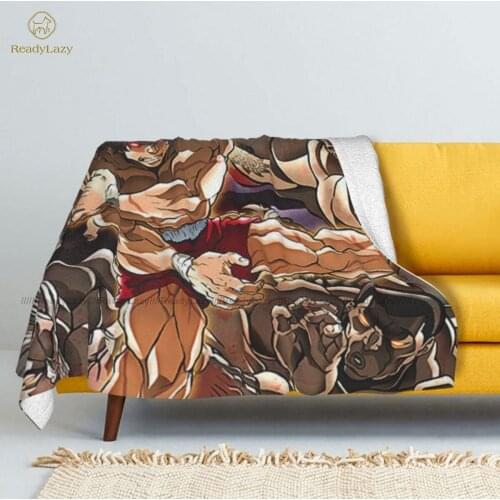 Baki Blanket Fashion Colorful Bedspread Sherpa Fleece Armchair Soft Blanket