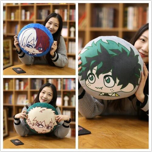 Cartoon Surrounding My Hero College Cartoon Characters Pillow Toys For Childrens Christmas Gifts 35cm