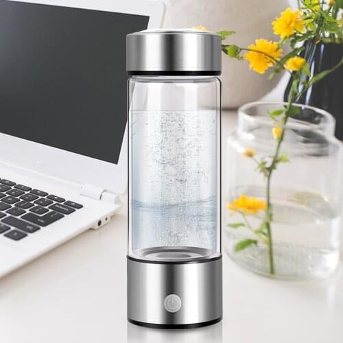 Durable Anti-slip Hydrogen Generator Water Bottle USB 700-800ppb 1000mAh