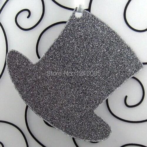 Top Hat Wish Tree Tag Blank Favor Tags Blank Thank You Tags for Confirmation, wedding birthday party Favor Tags